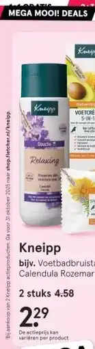 Etos Kneipp aanbieding