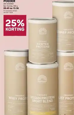 Ekoplaza Mattisson PROTEÏNE- POEDER aanbieding