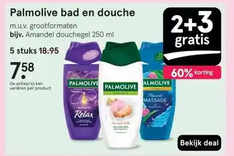 Etos Palmolive bad en douche aanbieding