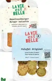 Ekoplaza La vie est belle BURGERS OF FALAFEL aanbieding