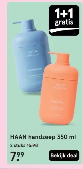 Etos HAAN handzeep 350 ml aanbieding