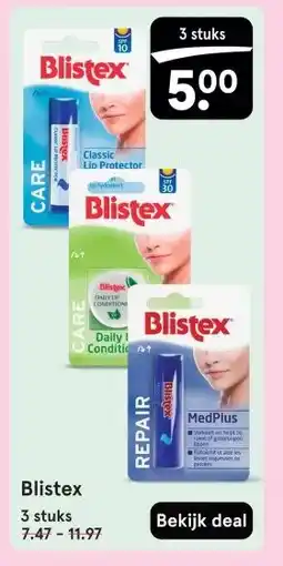 Etos Blistex aanbieding