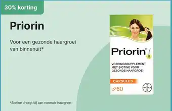 De Online Drogist Priorin aanbieding