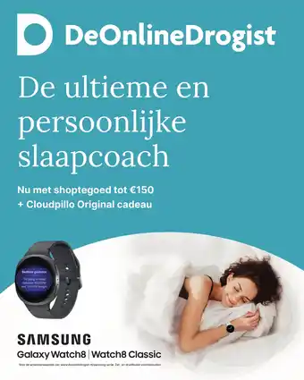 De Online Drogist SAMSUNG Galaxy Watch8 | Watch8 Classic aanbieding