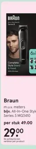 Etos Braun aanbieding
