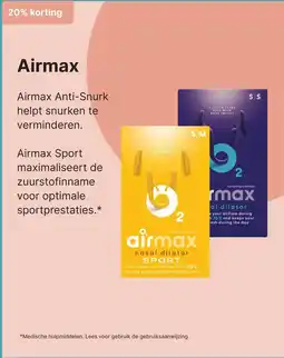 De Online Drogist Airmax aanbieding