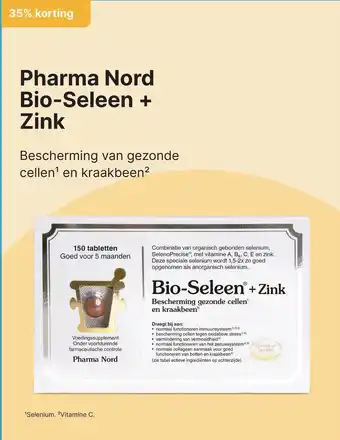 De Online Drogist Pharma Nord Bio-Seleen + Zink aanbieding