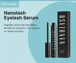 De Online Drogist Nanolash Eyelash Serum aanbieding