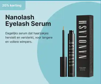 De Online Drogist Nanolash Eyelash Serum aanbieding