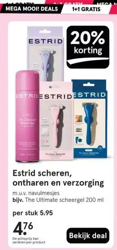 Etos Estrid scheren, ontharen en verzorging aanbieding