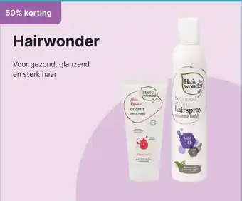 De Online Drogist Hairwonder aanbieding