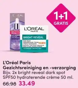 DA L'Oréal Paris Gezichtsreiniging en -verzorging aanbieding