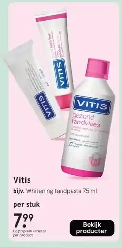 Etos Vitis aanbieding