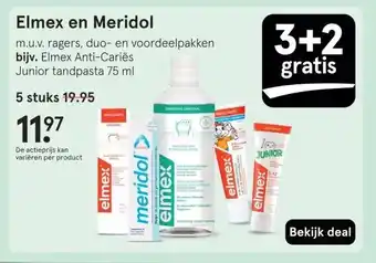 Etos Elmex en Meridol aanbieding