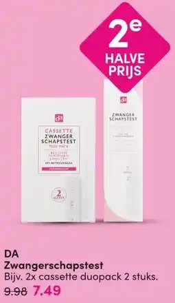 DA DA Zwangerschapstest aanbieding