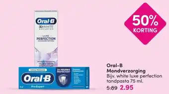 DA Oral-B Mondverzorging aanbieding