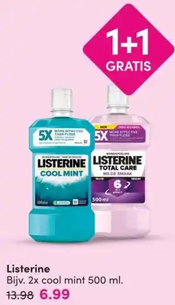 DA Listerine aanbieding