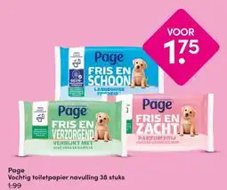 DA Page Vochtig toiletpapier navulling aanbieding
