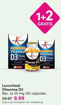 DA Lucovitaal Vitamine D3 aanbieding