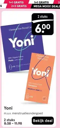 Etos Yoni aanbieding