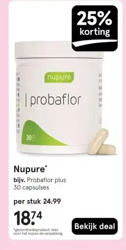Etos Nupure aanbieding