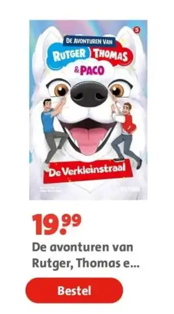 Bruna De avonturen van Rutger, Thomas en Paco 5 - De Verkleinstraal aanbieding