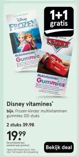 Etos Disney vitamines aanbieding