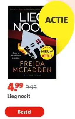 Bruna Lieg nooit aanbieding