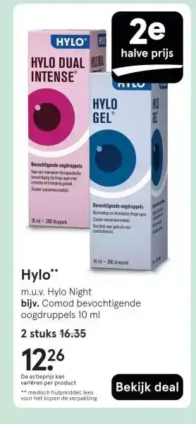 Etos Hylo aanbieding