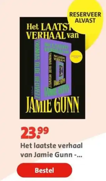 Bruna Het laatste verhaal van Jamie Gunn - Gesigneerd aanbieding