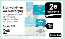 Etos Etos wond- en voetverzorging aanbieding
