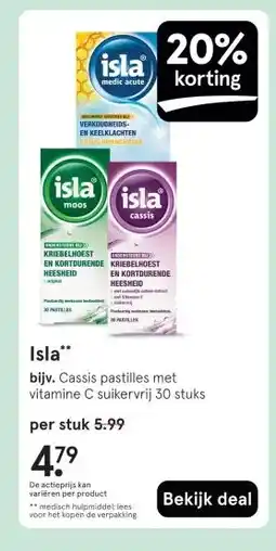 Etos Isla aanbieding