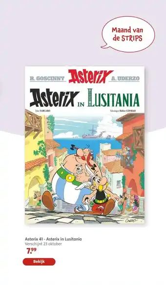 Bruna Asterix 41 - Asterix in Lusitania aanbieding
