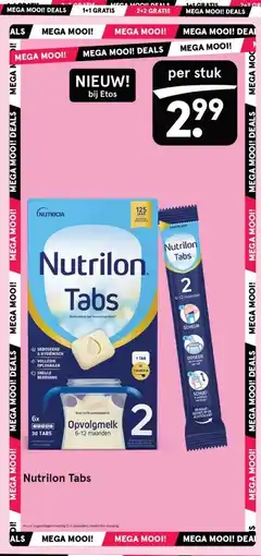 Etos Nutrilon Tabs aanbieding