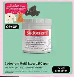 Etos Sudocrem Multi Expert 250 gram aanbieding