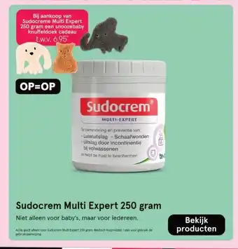 Etos Sudocrem Multi Expert 250 gram aanbieding