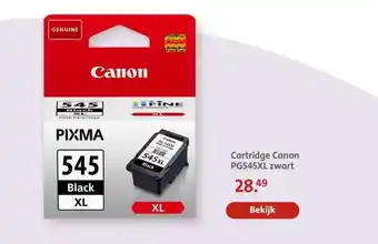Bruna Cartridge Canon PG545XL zwart aanbieding