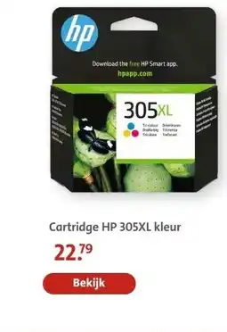 Bruna Cartridge HP 305XL kleur aanbieding