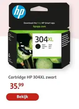 Bruna Cartridge HP 304XL zwart aanbieding