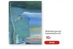 Bruna Moleskine journal Impressionism aanbieding