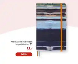 Bruna Moleskine notitieboek Impressionism aanbieding