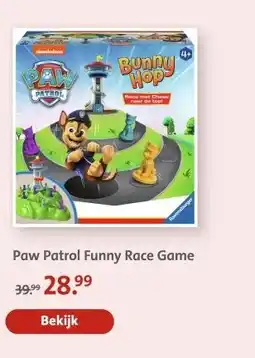 Bruna Paw Patrol Funny Race Game aanbieding