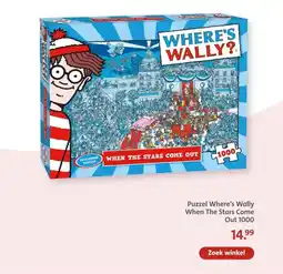 Bruna Puzzel Where's Wally When The Stars Come Out 1000 aanbieding