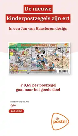 Bruna Kinderpostzegels 2025 aanbieding