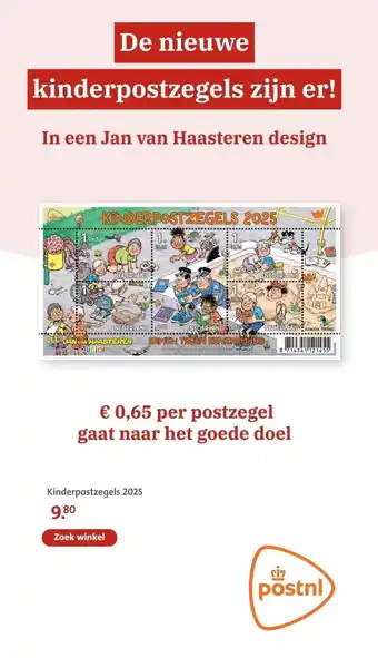 Bruna Kinderpostzegels 2025 aanbieding