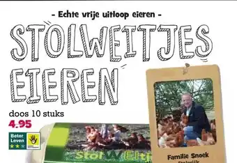 Boon`s Markt Echte vrije uitloop eieren aanbieding