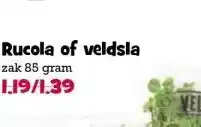 Boon`s Markt Rucola of veldsla aanbieding