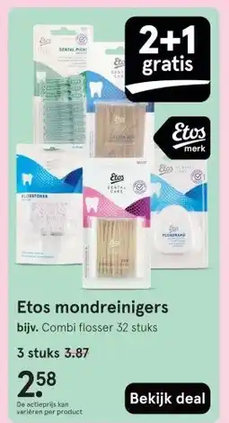 Etos Etos mondreinigers aanbieding