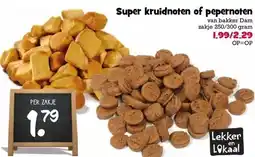 Boon`s Markt Super kruidnoten of pepernoten aanbieding