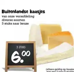 Boon`s Markt Buitenlandse kaasjes aanbieding